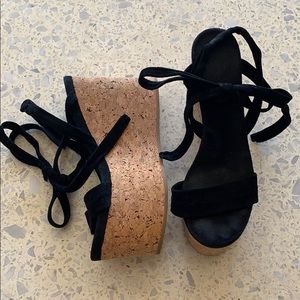 Isabel Marant Cork Platform Sandals
